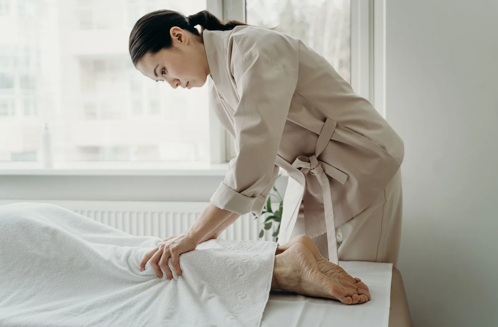 Mobile massage therapist